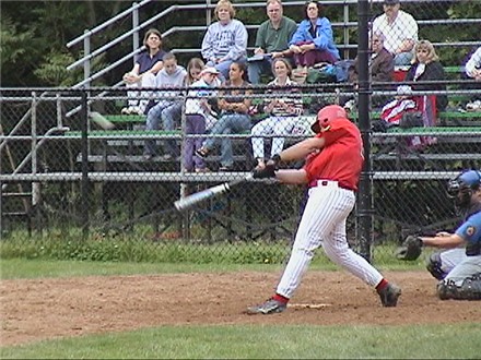 Ryan Reese belts a home run. The ball was never seen again.