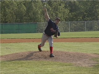 Robbie Campbell allowed only one hit past Ant which was a shot.