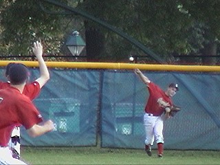 Nicky J hurling baseballs