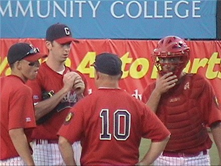 Meeting of the minds on the mound
